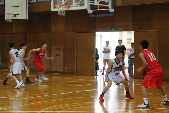 男子決勝（松江一中　対　浜田二中）