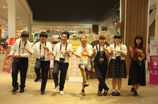 よしとさんと記念撮影