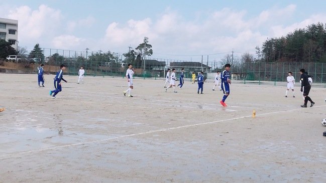 最後まで諦めずにボールを追いました！