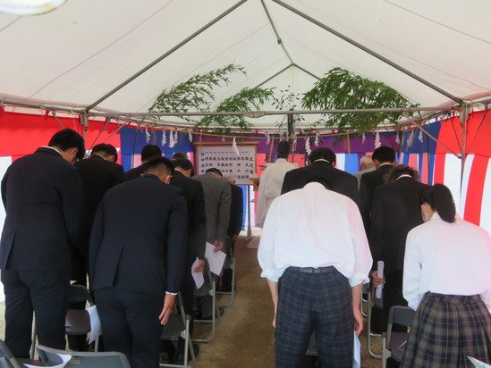 学生寮　地鎮祭１