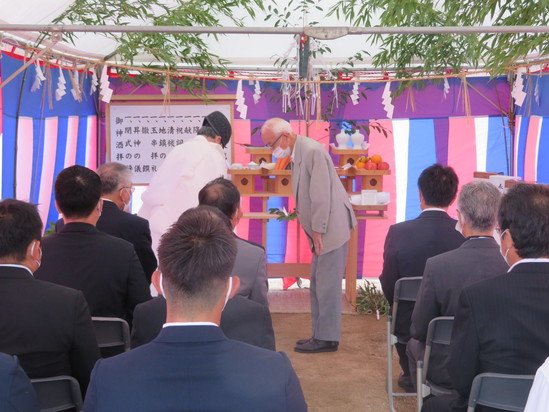 学生寮地鎮祭２