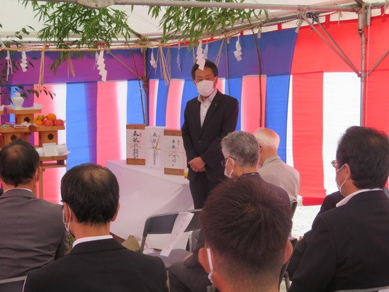 学生寮地鎮祭４