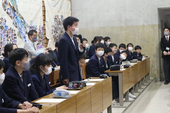 交通安全教室の様子