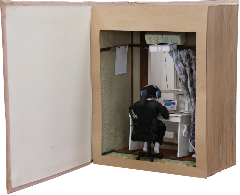 １作品目　立体　自刻象