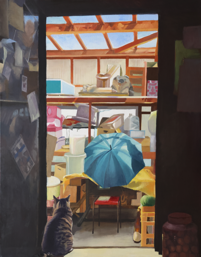 ３作品目　油彩　風景画