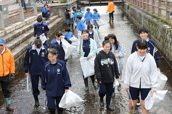 高瀬川清掃１